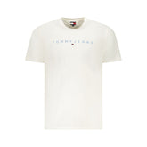 Tommy Hilfiger White Cotton Men T-Shirt